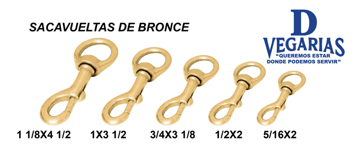 SACAVUELTAS DE BRONCE